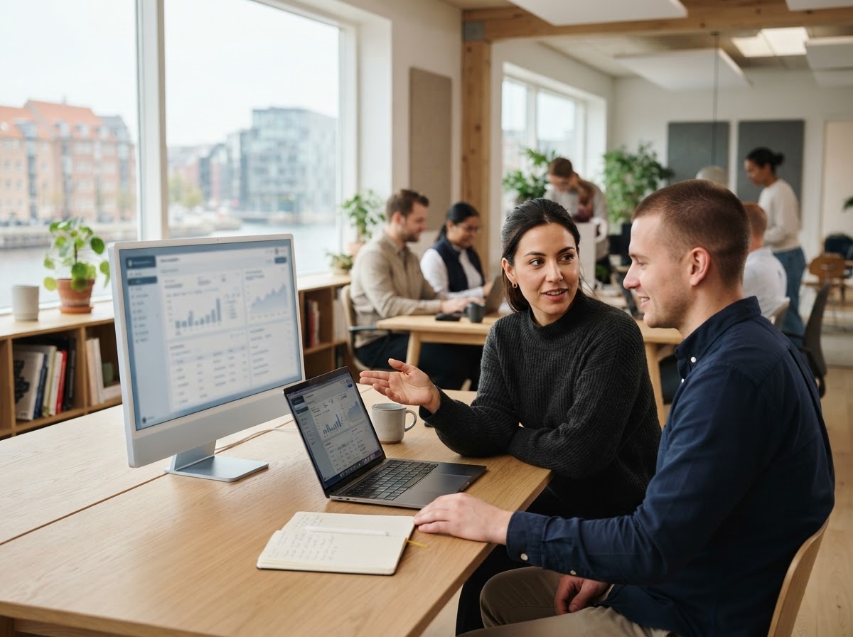 Klarelde arbejdsmiljø med fokus på dataanalyse